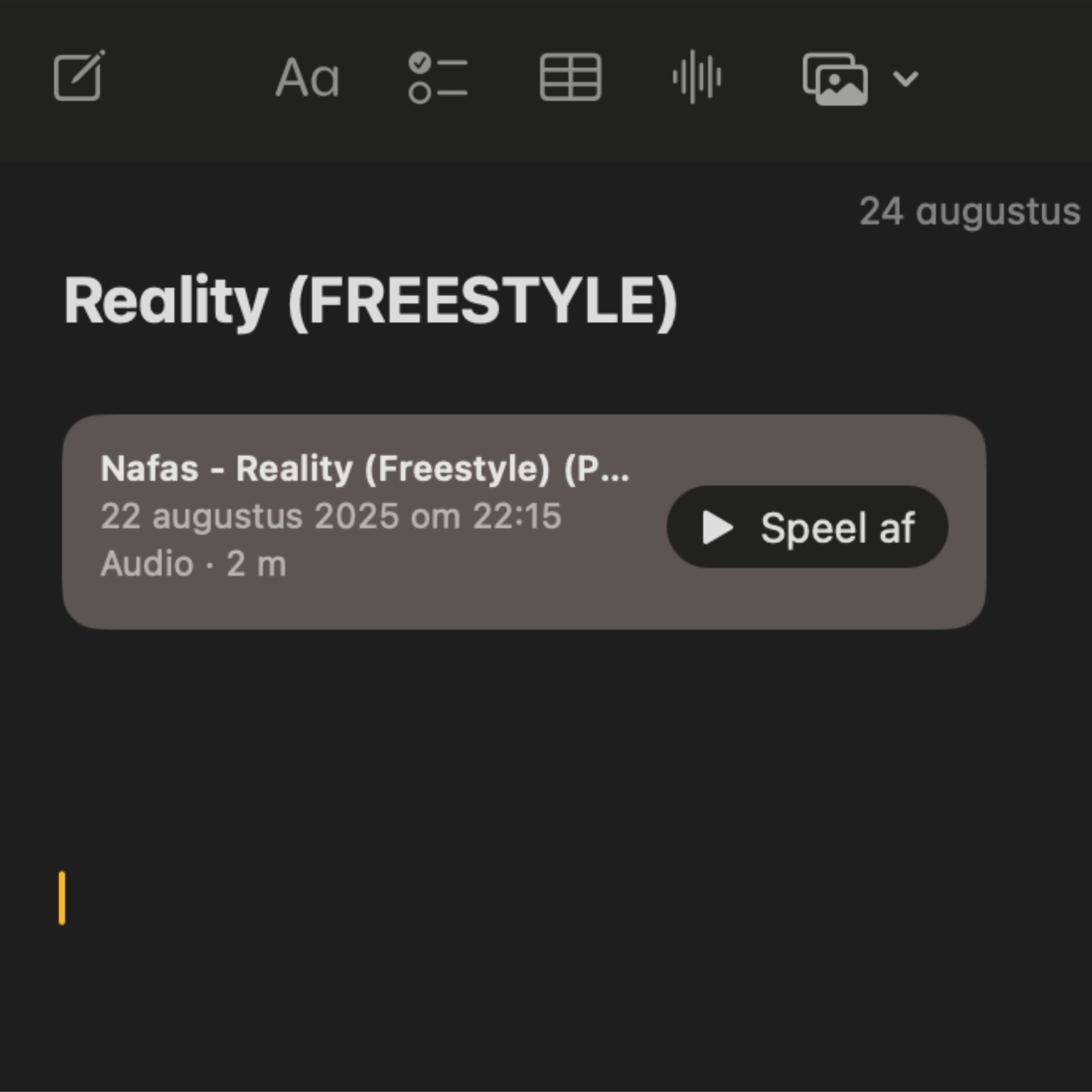 Nafas – Reality (Freestyle) Nafas – Reality (Freestyle)