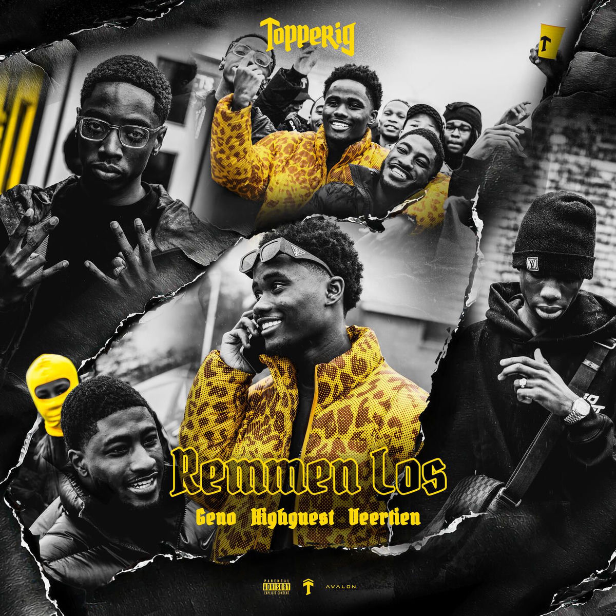 Topperig, Geno, Highguest, Veertien – Remmen Los Topperig, Geno, Highguest, Veertien – Remmen Los